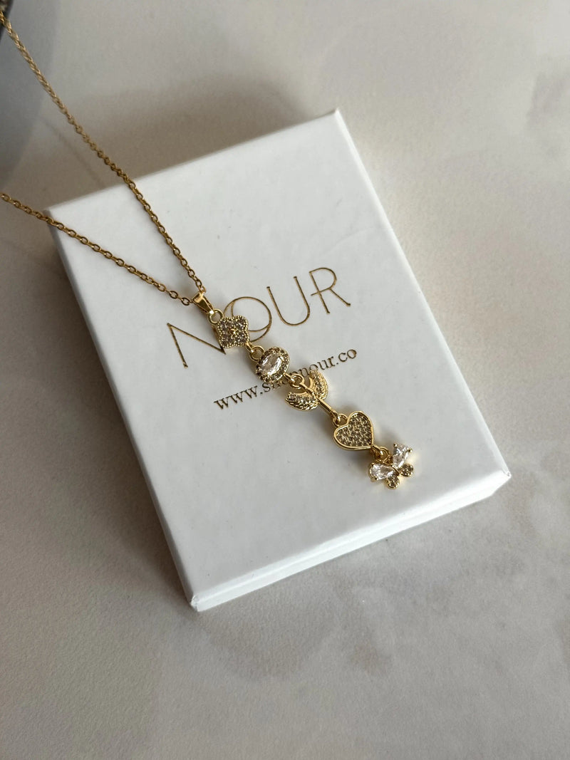 Butterfly Y Necklace