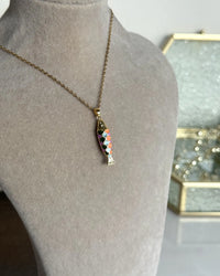 Colorful Fish Necklace - thumbnail 2