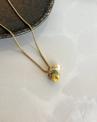 Antique Pearl Bead Necklace - thumbnail 4