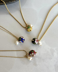 Antique Pearl Bead Necklace - thumbnail 5