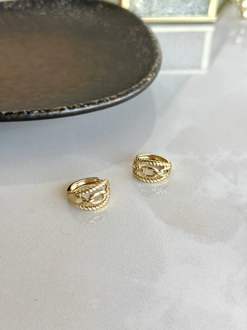 No. 19 Earrings 14K Series