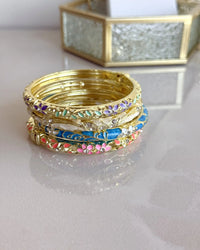Enamel Cuff Bracelets - thumbnail 7