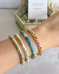Enamel Cuff Bracelets - thumbnail 1