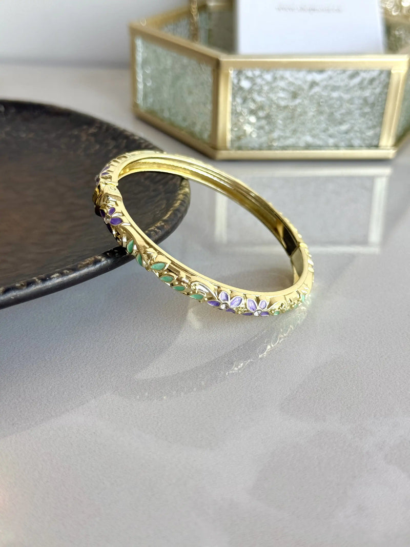 Enamel Cuff Bracelets