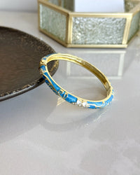 Enamel Cuff Bracelets - thumbnail 4