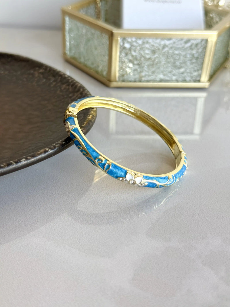 Enamel Cuff Bracelets