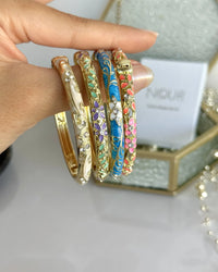Enamel Cuff Bracelets - thumbnail 2