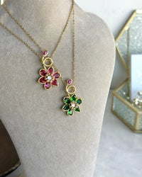 Ring Flower Necklace Bella Series - thumbnail 2