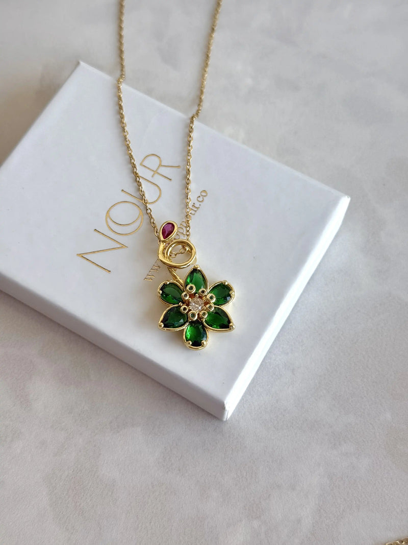Ring Flower Necklace Bella Series