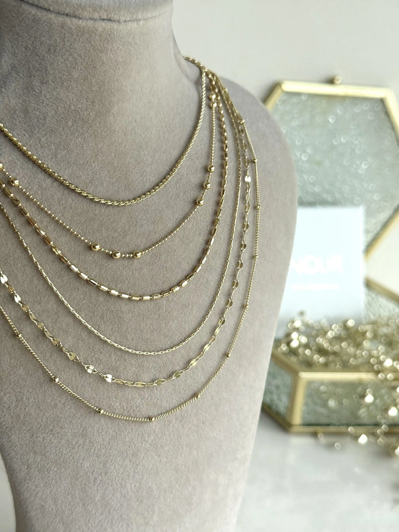 No. 10 45 cm Chain Necklace 14K Series