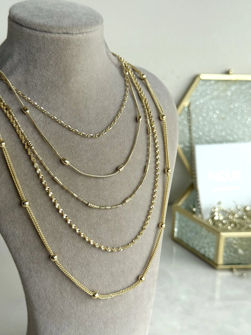 No. 13 60 cm Chain Necklace 14K Series
