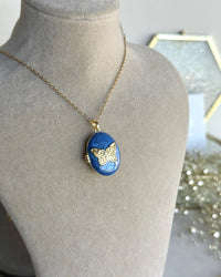 Blue Butterfly Medallion - thumbnail 2