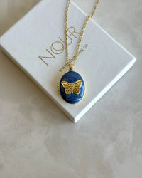 Blue Butterfly Medallion - thumbnail 1