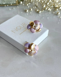 Lilac Sugar Earrings - thumbnail 2