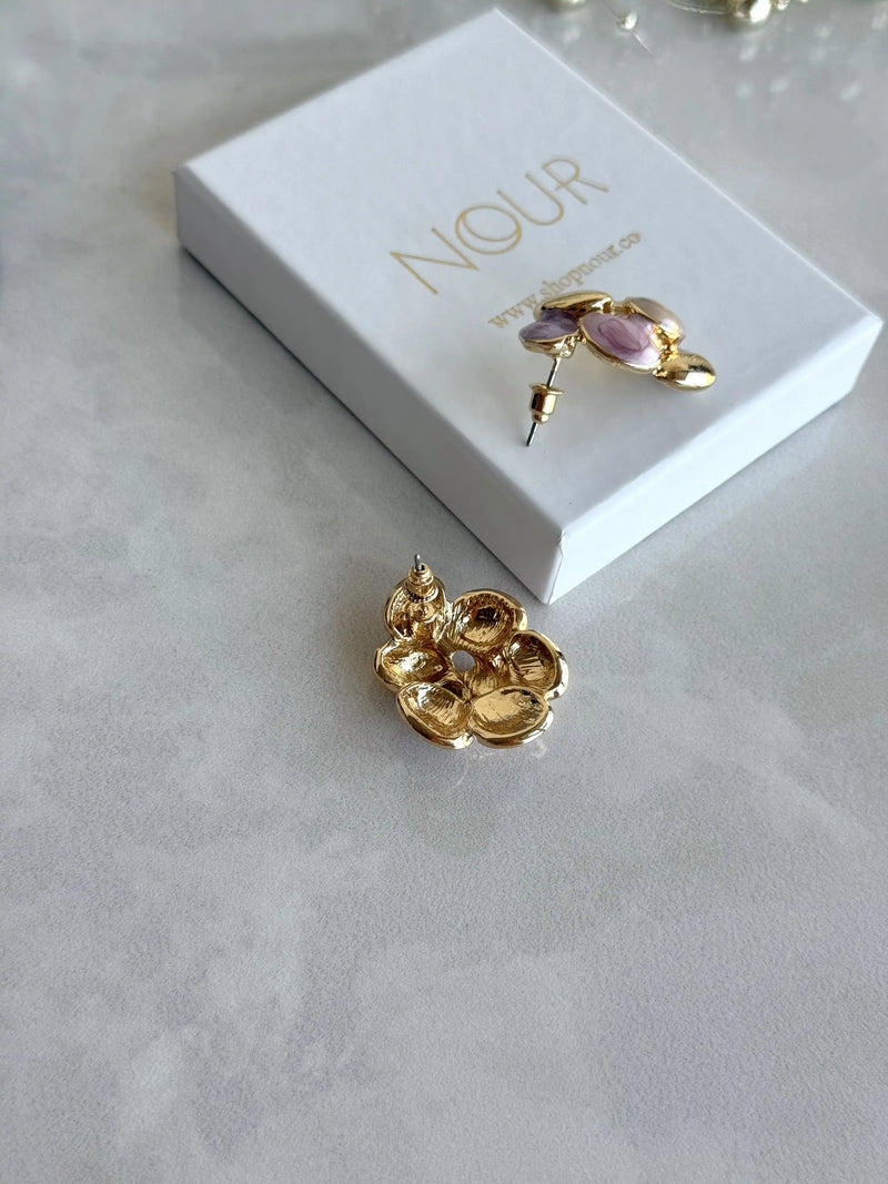Lilac Sugar Earrings