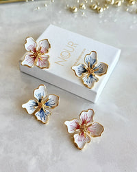 Bud Flower Earrings - thumbnail 1
