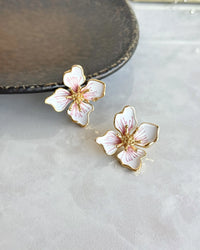 Bud Flower Earrings - thumbnail 3