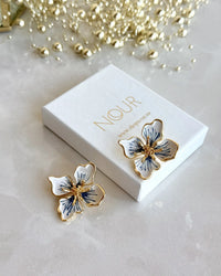 Bud Flower Earrings - thumbnail 2