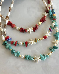 Seashell Natural Stone Necklaces - thumbnail 1