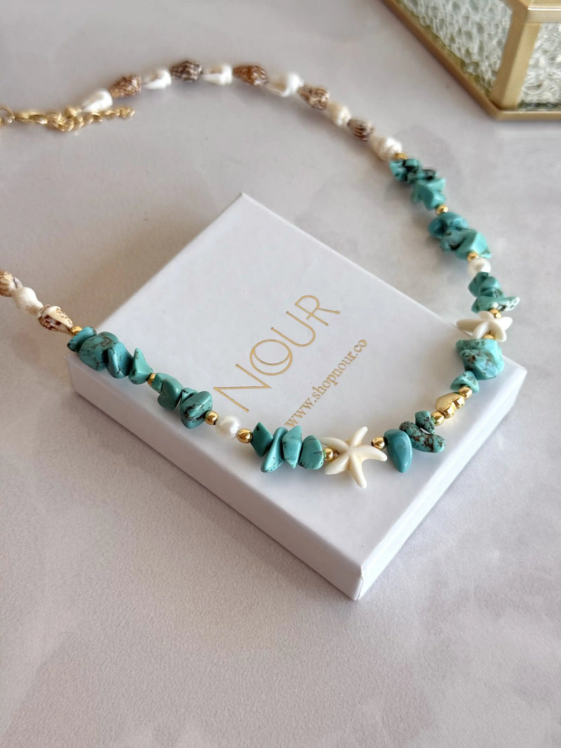 Seashell Natural Stone Necklaces