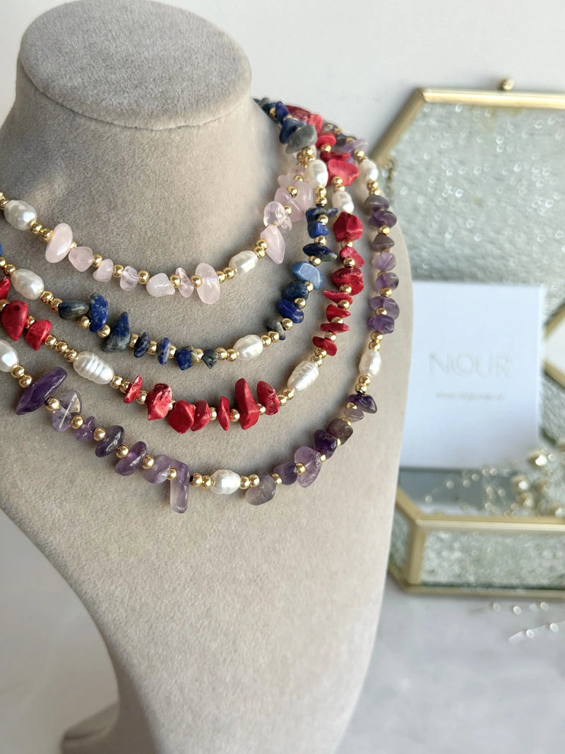 Pearl Natural Stone Necklaces