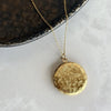 Steel Flower Round Medallion
