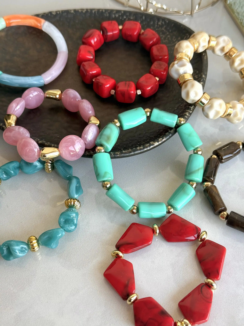 Bone Bead Bracelet