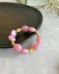 Pink Bead Bracelet - thumbnail 1