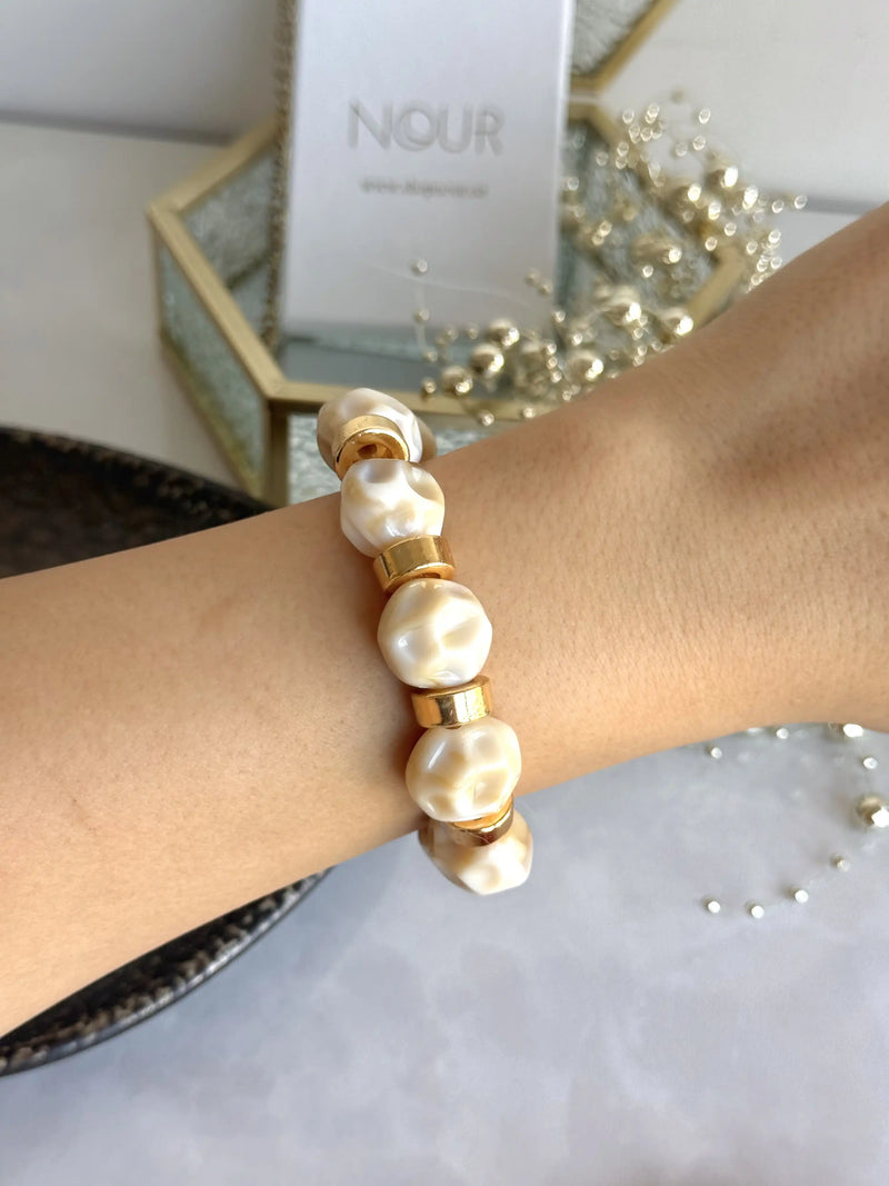 Bone Bead Bracelet