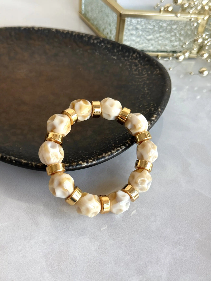 Bone Bead Bracelet