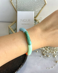 Colorful Cylinder Bead Bracelet - thumbnail 2