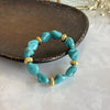 Turquoise Asymmetrical Bead Bracelet