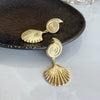 Large Seashell Earrings