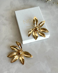 Large Daisy Earrings - thumbnail 1