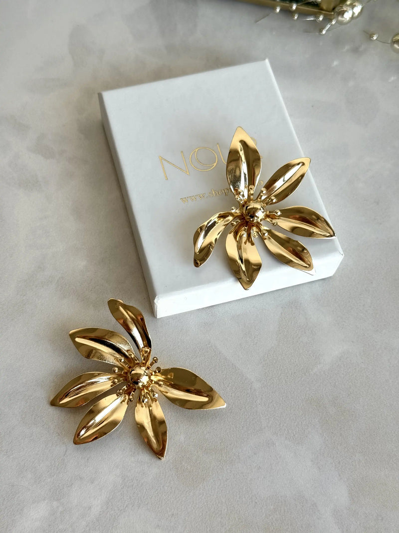 Large Daisy Earrings