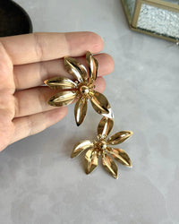 Large Daisy Earrings - thumbnail 3