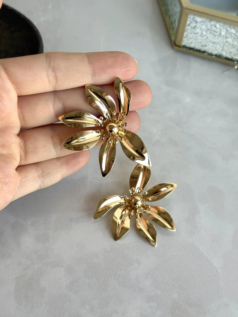 Large Daisy Earrings