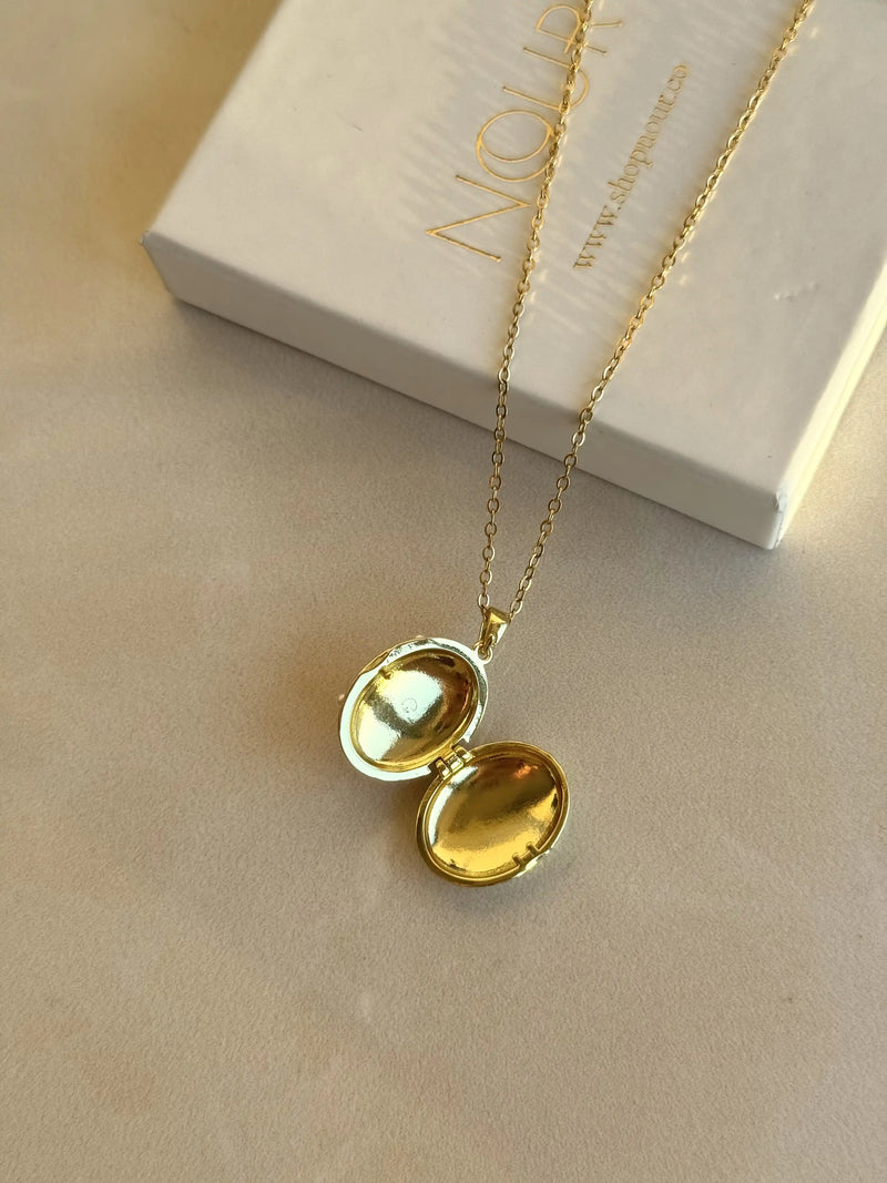 Pink Pearl Locket