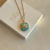 Turquoise Sun Locket