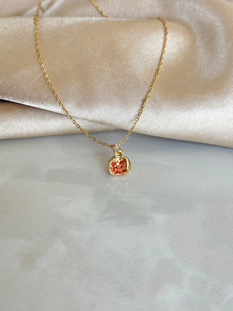 Pomegranate Prosperity Necklace