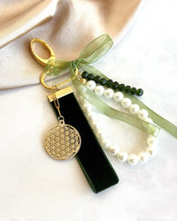 Flower of Life Bag Charm, 4 Color Options - thumbnail 6
