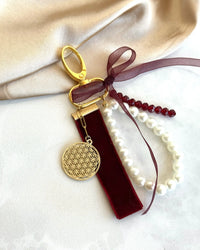 Flower of Life Bag Charm, 4 Color Options - thumbnail 8