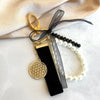 Flower of Life Bag Charm, 4 Color Options