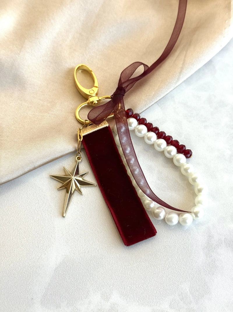 Star Bag Charm in 4 Color Options