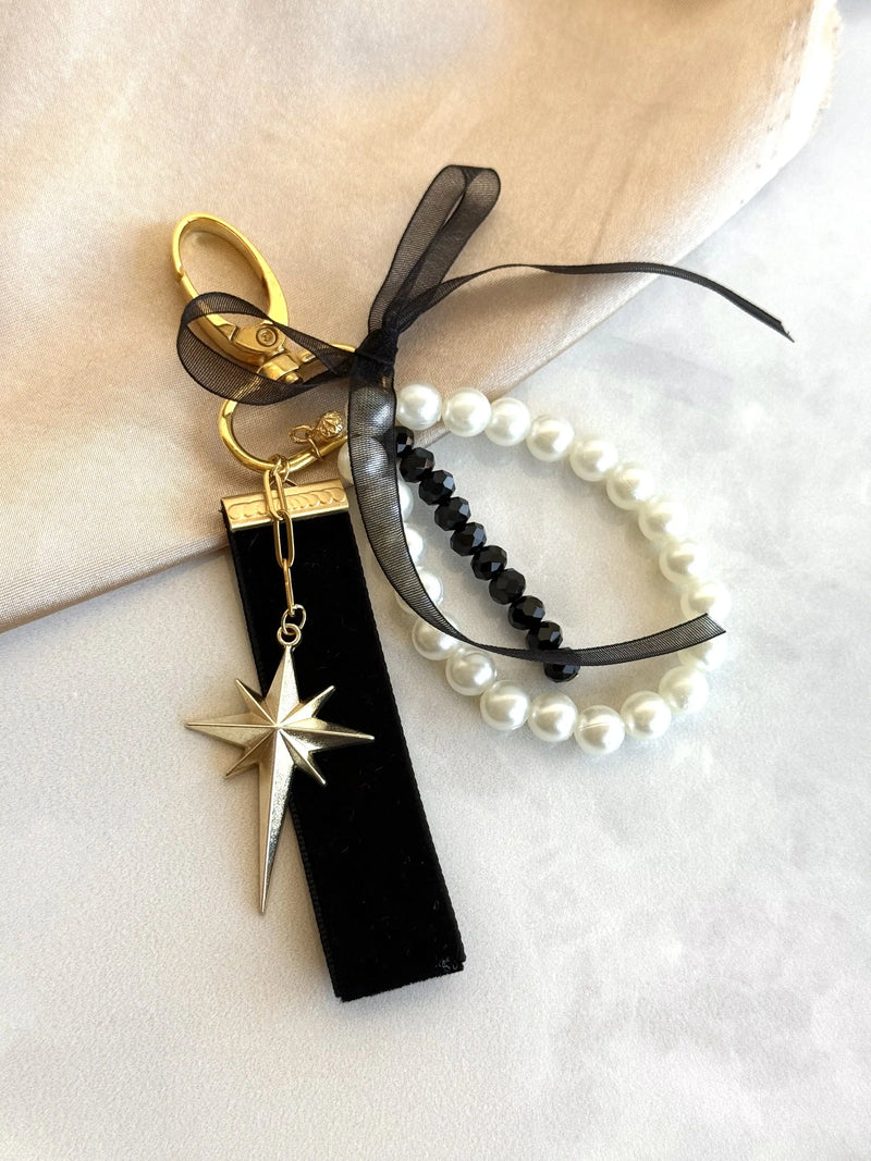 Star Bag Charm in 4 Color Options
