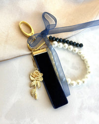 Rose Bag Charm, 4 Color Options - thumbnail 4