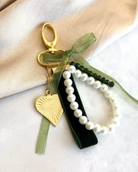 Heart-shaped Bag Charm in 4 Color Options - thumbnail 4