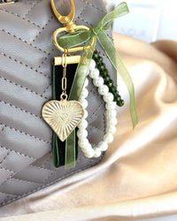 Heart-shaped Bag Charm in 4 Color Options - thumbnail 5
