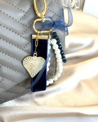 Heart-shaped Bag Charm in 4 Color Options - thumbnail 9