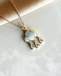 Rain Cloud Necklace - thumbnail 1